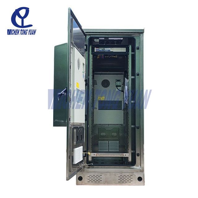 Cytech personnalise le rack de serveur ext&eacute;rieur en acier inoxydable Cbinet avec climatiseur 1500W