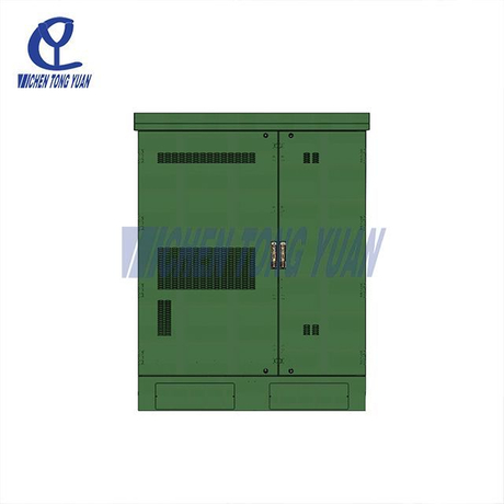 Kabinet Jalan FTTX Kalis Cuaca Luaran Hijau 32U