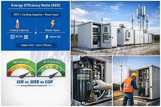 Rasio Efisiensi Energi (EER) Pendingin Udara Kabinet Telekomunikasi Luar Ruangan Dijelaskan